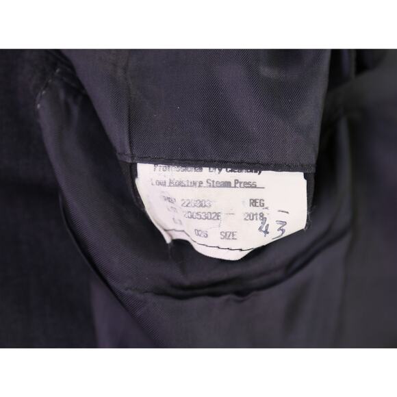 Brooks Brothers Charcoal Gray Wool Blazer Jacket Made in USA 43R - Picture 9 of 9